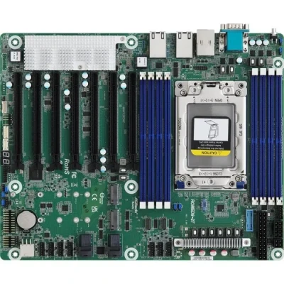 Image de Asrock Rack ROMED8 2T/BCM ATX Server Carte mère AMD EPYC™ 7003 (avec 3D V Cache™ Technology*)/7002 Series Processeurs SP3 (LGA 4094) Dual 10GbE