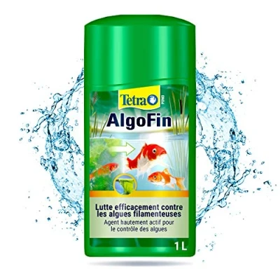Image de Tetra Pond Algofin Anti Algue pour Bassin de Jardin Efficace sur tous types d&#039;Algues Bidon 3 litres