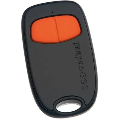 Image de SCS Sentinel, AAM0129, Télécommande de Portail 2 Canaux avec Code Secret Tournant, Fréquence d&#039;Émission 433,92 MHz, 1 Pile Lithium CR2032, SimplyControl, Orange