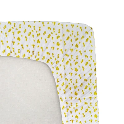 Image de Drap housse jersey DOMIVA Savane 60 x 120 cm Coton extensible OEKO TEX