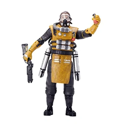 Image de Apex Legends Figurine de Collection Caustic 15 cm Le Jouet a Plus 25 Points d&#039;articulation et 1 Support pour Armes Comprend Beaux Accessoires détaillés
