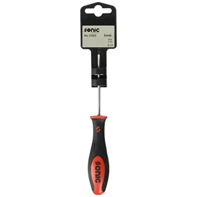 Image de SONIC 13303 Tournevis 3mm 75 satiné chromé magnétique
