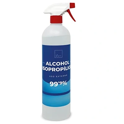 Image de Alcool Isopropylique 99,9% 1000ml Spray Isopropanol Nettoyeur Liquide Flacon Pulvérisateur