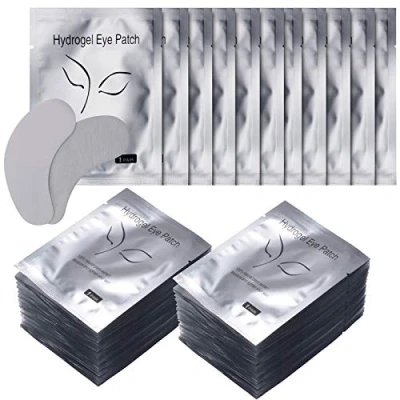 Image de Eye Gel Pads, PChero 120 Paires Sous Les Coussins De pour Yeux Lint Free Lash Extension Pads Patchs DIY Faux Cils Maquillage
