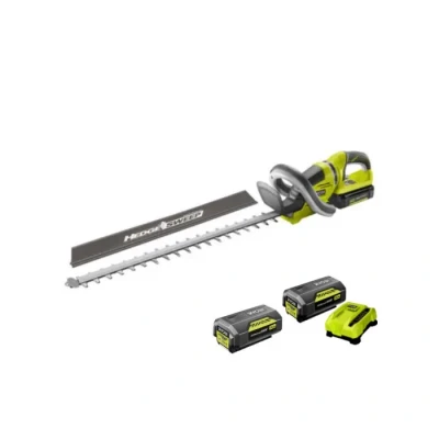 Image de Pack RYOBI Taille haies 36V RHT36C61R40F 2 Batterie LithiumPlus 4.0 Ah Chargeur rapide 6.0