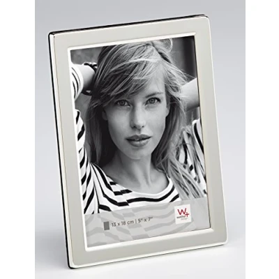 Image de walther design cadre photo argent 9 x 13 cm Lola Portrait Frame PO318S