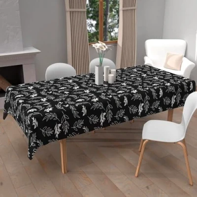 Image de Soleil d&#039;ocre Nappe imprimée Anti tâches Rectangle 140x240 cm Neptune