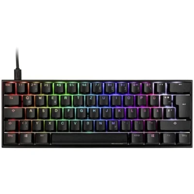Image de Ducky Mecha Mini clavier Jouer USB Anglais Noir Neuf