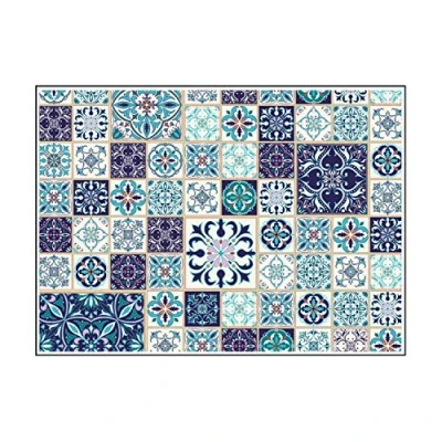 Image de Sets de table Mosaïque bleu