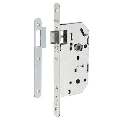 Image de Serrure encastrable Monomax NF THIRARD Porte d&#039;intérieure Têtière inox 50 mm