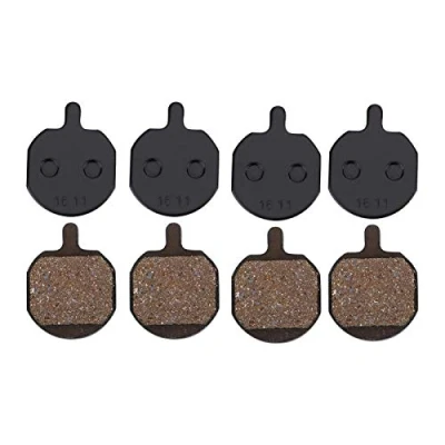 Image de Vbest life 4 Paires de Plaquettes Frein à Disque vélo, métalliques vélo pour Semelle Hayes MX2/3/4/5 CX5 GX C GX2