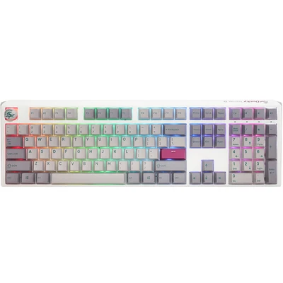 Image de Ducky One 3 Mist Grey Gaming Tastatur, RGB LED Le clavier est un véritable bijou p