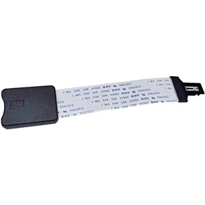 Image de Radxa Set de câbles [1x Fiche mâle MicroSD 1x port carte SD] blanc