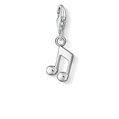 Image de Thomas Sabo Femmes Charm Pendentif Note Club Argent Sterling 925 0846 001 12
