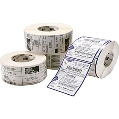 Image de Zebra 3006322 (Z Select 2000T) (102 mm x 152 mm) 12 rouleaux Noir sur blanc Étiquette