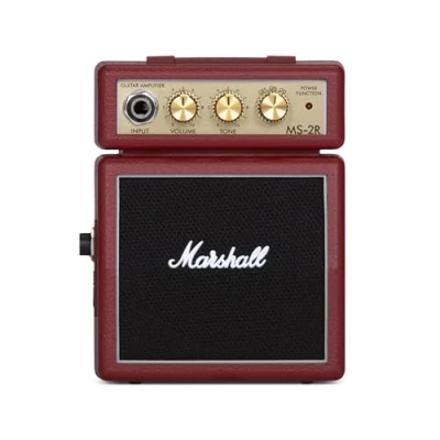 Image de Marshall Amp MS2 Mini Amp: Red