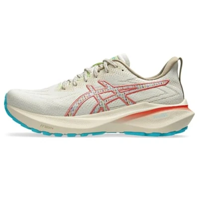 Image de Asics GT2000 13 TR Chaussures de running sur route, Femme, Taille: 37, Nature bathing/guava Tissu / matière synthétique