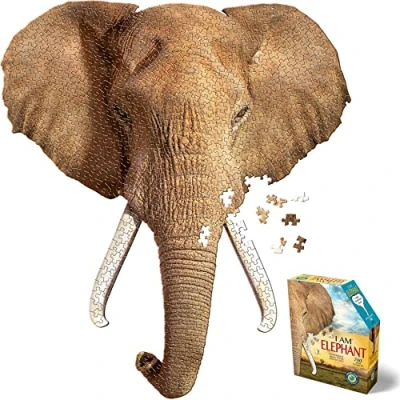Image de Madd Capp Games Éléphant Puzzle I AM, 883007, Taille Unique