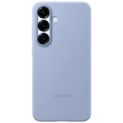 Image de Samsung Silicone Back Cover Bleu Clair Galaxy S25