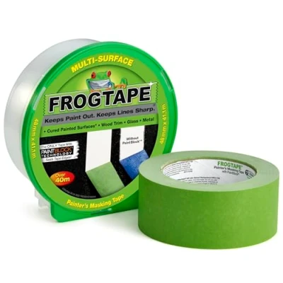 Image de Frogtape Rouleau de ruban adhésif masquage multisurface, 142476 48mm x 41.1m