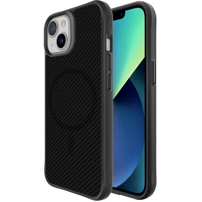 Image de imoshion Rugged Hybrid Carbon Case avec MagSafe pour Apple iPhone 13 Noir Neuf