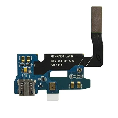 Image de OnlyTech Nappe connecteur de Charge Compatible avec Le Samsung Galaxy Note 2 N7100 Pièce détachée Interne Comprenant USB, Micro et l&#039;antenne