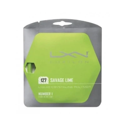 Image de Wilson Cordages pour Raquette Luxilon, Savage 127, Rouleau de 2 mètres, Vert Clair, 1,27 mm, Unisexe, WRZ902300