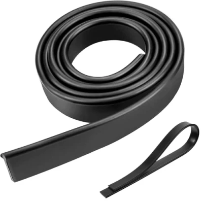 Image de Raclette de Remplacement en Caoutchouc 41,3 Pouces pour Nettoyage Vitres Lame Flexible à Noir