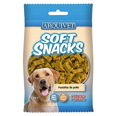 Image de Arquivet, Soft Snacks pour Chien os Poulet 100 g