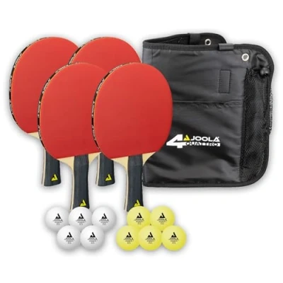 Image de JOOLA Set de Tennis Table Adulte Unisexe, Multicolore, 28,5 x 26 8,5 cm