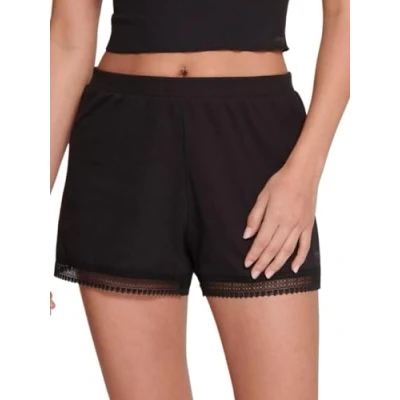 Image de Sloggi Femme Go Ribbed Short Bas De Pijama, Noir, XS EU