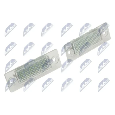Image de NTY ELP VW 001 Eclairage De Plaque d&#039;Immatriculation côté conducteur ou passager avec LED VOLKSWAGEN: Passat B6 Variant, Transporter 5