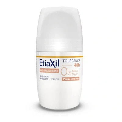 Image de ETIAXIL Anti transpirant Transpiration Modérée Aisselles Tolérance Roll on 50 ml