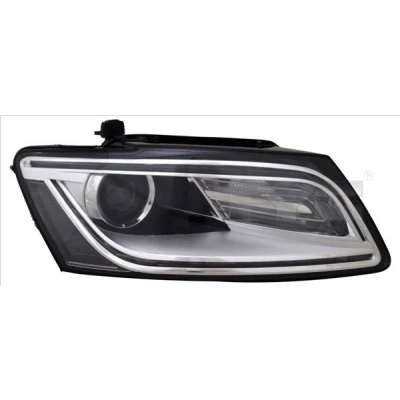 Image de TYC 20 16806 16 2 Phares gauche D3S, LED avec feu de circulation diurne pour à droite sans LED, moteur électrique AUDI: Q5