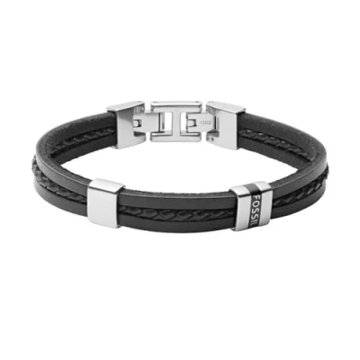 Image de Fossil Bracelet, Homme, Taille: One Size, Schwarz