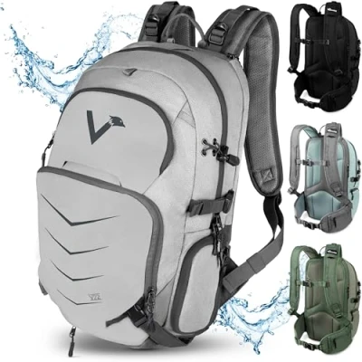 Image de Valkental sac à dos de haute qualité &amp; durable avec ceintures hanche rétractables 22L Extensible banane Adapté comme randonnée vélo