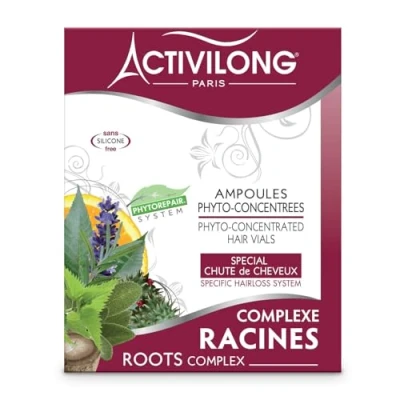Image de Activilong Complexe Racines Ampoules PHYTOCONCENTRÉES Soin des cheveux, Taille: 40 ml,