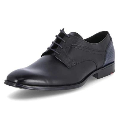 Image de LLOYD Homme Gilbert Chaussure de Robe d&#039;uniforme, Noir océan, 44 EU