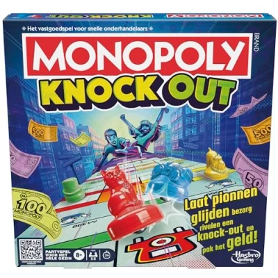 Image de Monopoly Gliss&#039;, Jeu de Groupe Familial, société Version néerlandaise