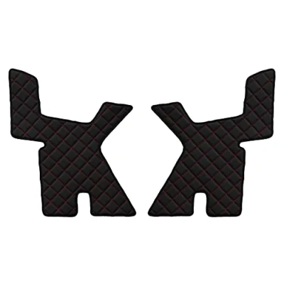 Image de F CORE Panneaux de Porte Camion compatibilité pour Renault T 01.14 Noir/Rouge