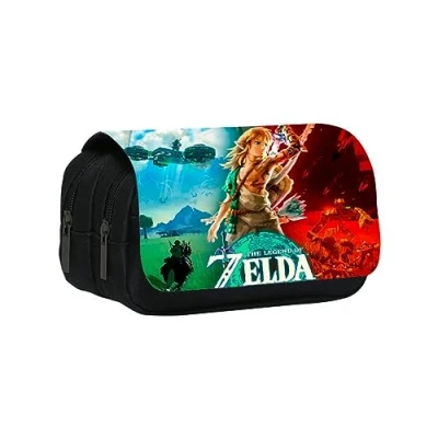 Image de 1 Trousse à Crayons Tears of The Kingdom Grande capacité Motif Dessin animé, Style 1,