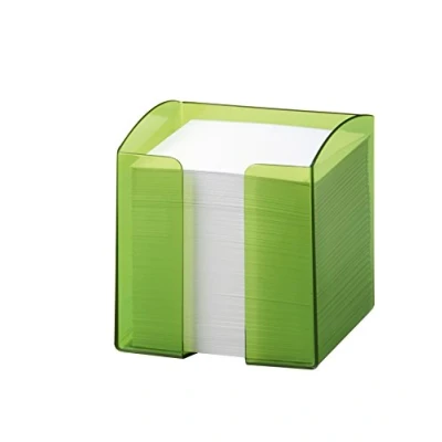 Image de Durable Trend Bloc pour Feuillets 800 Blancs Inclus Vert Clair Translucide
