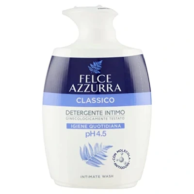 Image de Felce Azzurra Nettoyant Intimo Classique pH 4.5 Hygiène Quotidienne 250 ml