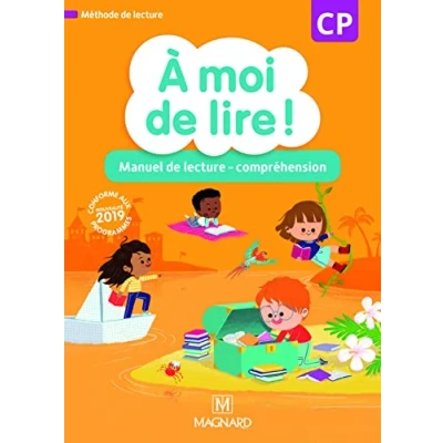 Image de À moi de lire ! CP (2019) Manuel lecture compréhension Livre d’occasion Correct