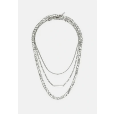 Image de Calvin Klein Linked 3 PACK Collier silvercoloured, Femme, Taille: One Size, Silver coloured