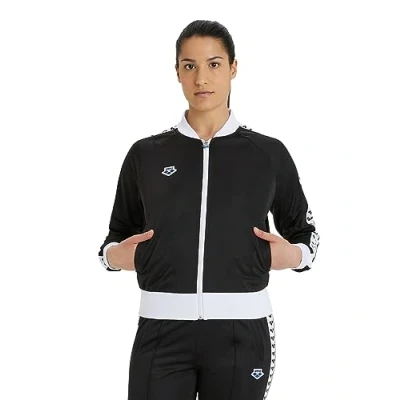 Image de Arena W RELAX IV TEAM Jacket Femme Black White FR : Taille Unique (Taille Fabricant XS)