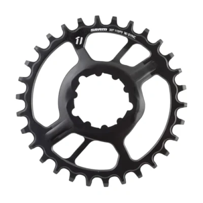 Image de Sram Mixte X sync en Acier 30t Montage Direct 3 Mm Décalage 3,5 11 Vitesse Chainring, Noir, EU