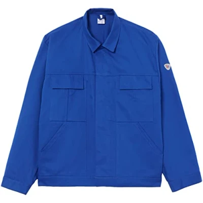 Image de BP Workwear Basic 1485 060 13 Veste de travail à boutons pression dissimulés Bleu roi Taille 24/25