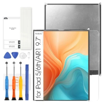 Image de Arbilato Écran pour iPad 5th 2017 / 6th 2018 Air1 Génération 9.7 LCD Display A1822 A1823 A1893 A1474 A1475 Remplacement Kit