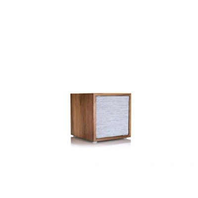 Image de Tivoli Audio Art Line Cube Enceintes sans Fil avec connectivité Wi FI &amp; Bluetooth Noyer/Gris
